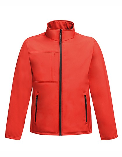 Heren Softshell Jas Regatta Octagon II TRA688 Klassiek Rood-Zwart