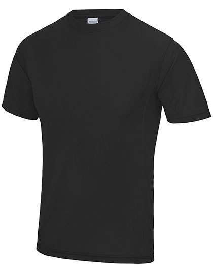 Heren Sportshirt AWDis SuperCool Performance T JC011 - Jet Black