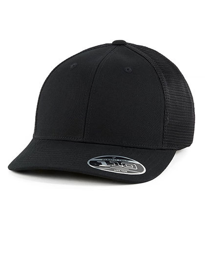 Flexfit Dia Double Mesh Trucker Cap 110DMT Black