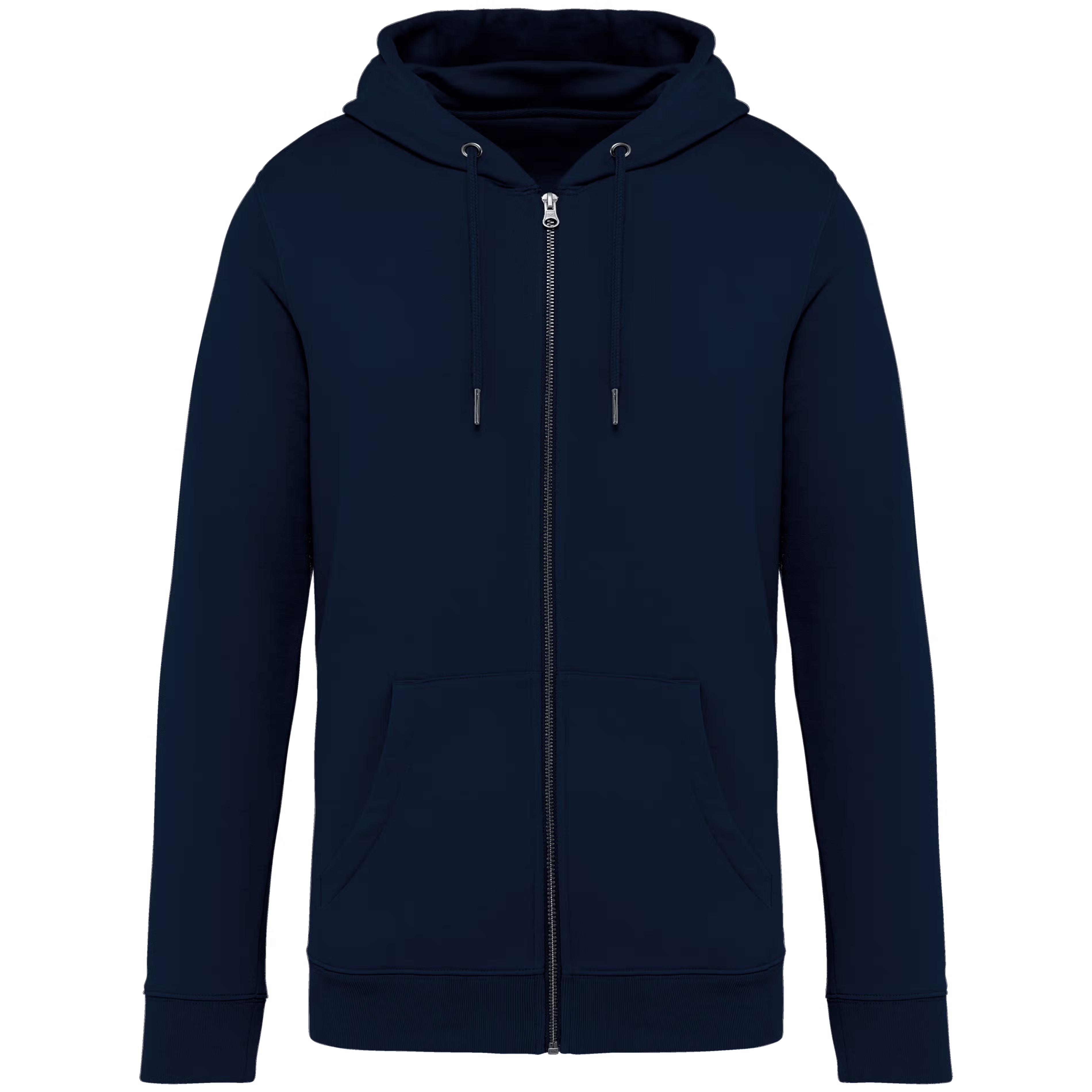 Ecologische Hooded Sweater Full Zip Native Spirit NS402 Navy Blue