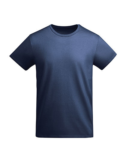 Heren T-shirt Eco Roly Breda CA6698 - Navy