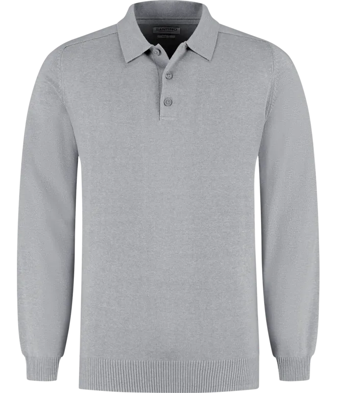 Polosweater Santino Praha in Polosweater Santino Praha Sport Grey