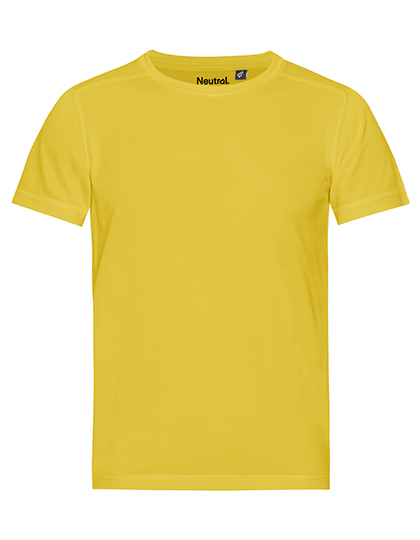 Kinder sportshirt Neutral Recycled Performance R30001 - Yellow