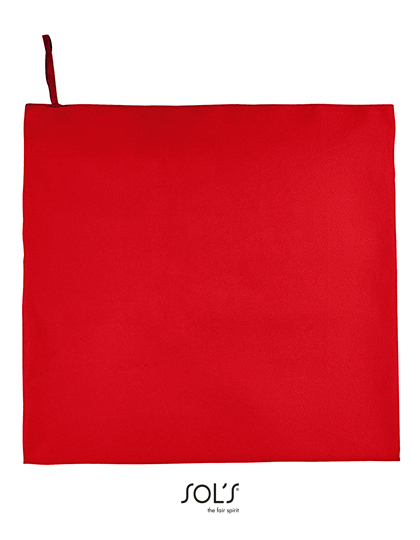 Handdoek Microfibre Sols 02936 Red