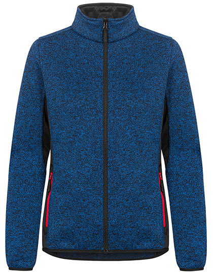 Dames Fleece Vest Promodoro 7705 Heather Royal