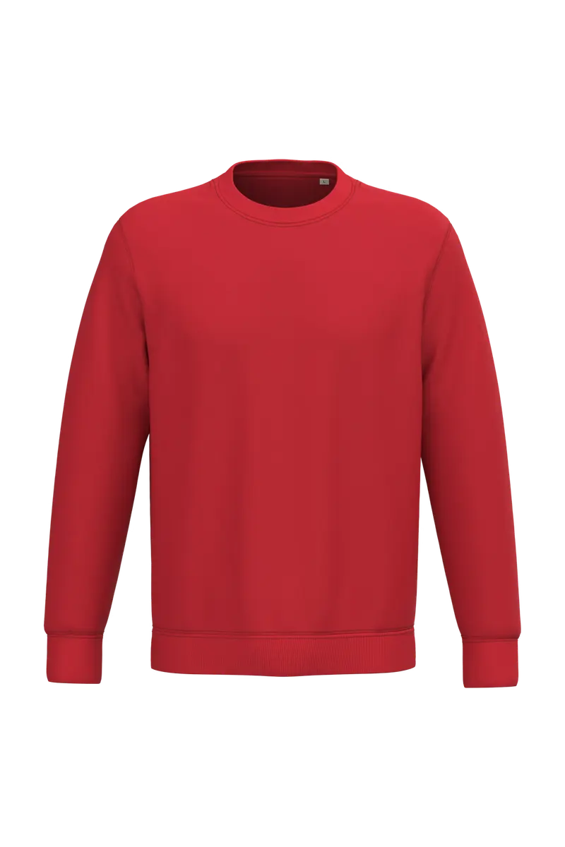 Heren Sweater Ecologische Ecologische NS400 POPPY RED