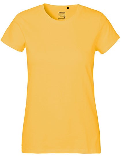 Dames T-shirt Neutral Classic O80001 - Yellow