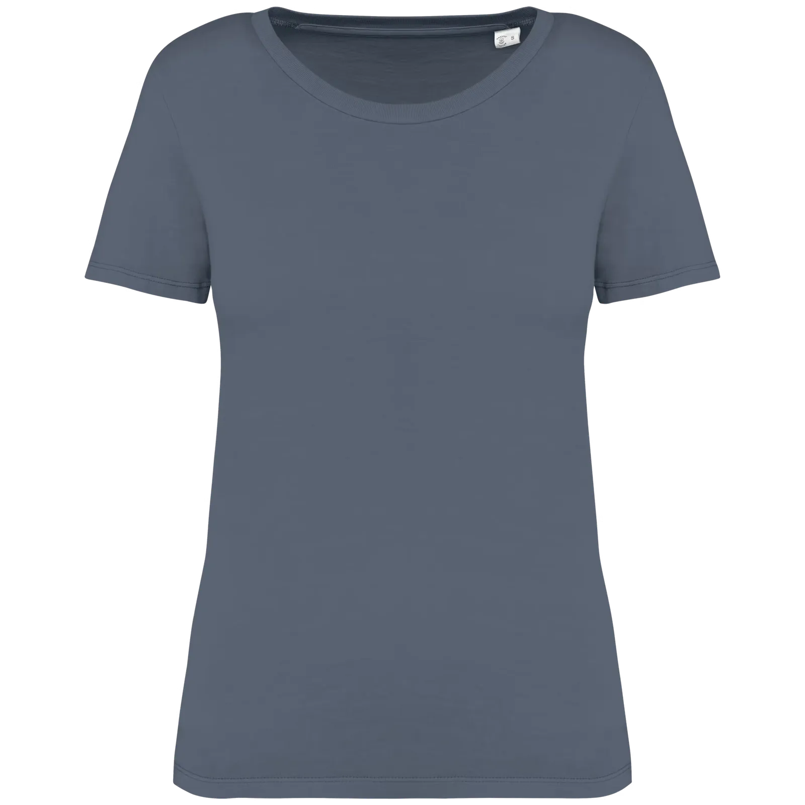 Dames T-shirt Native Spirit Ecologisch verwassen NS316 in Dames T-shirt Native Spirit Ecologisch verwassen NS316 - Mineral Grey