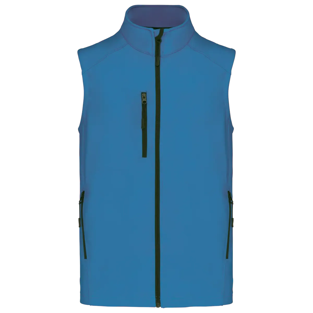 Heren Softshell Bodywarmers Kariban K403 in Heren Softshell Bodywarmers Kariban K403 AQUA BLUE
