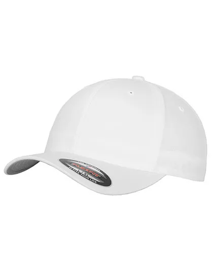 Flexfit Wooly Combed Cap 6277 in Flexfit Wooly Combed Cap 6277 White