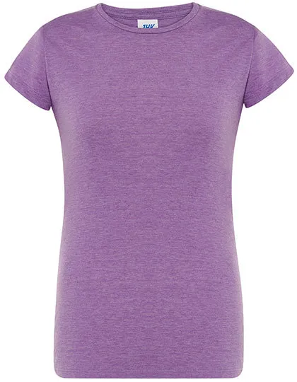 Goedkope Dames T-shirt JHK Regular Comfort TSRLCMF in Goedkope Dames T-shirt JHK Regular Comfort TSRLCMF - Lavender Heather