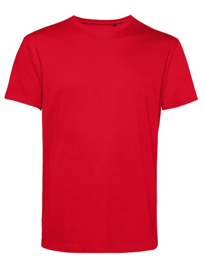 Organische Heren T-Shirt B&C TU01B in Organische Heren T-Shirt B&C TU01B - Red