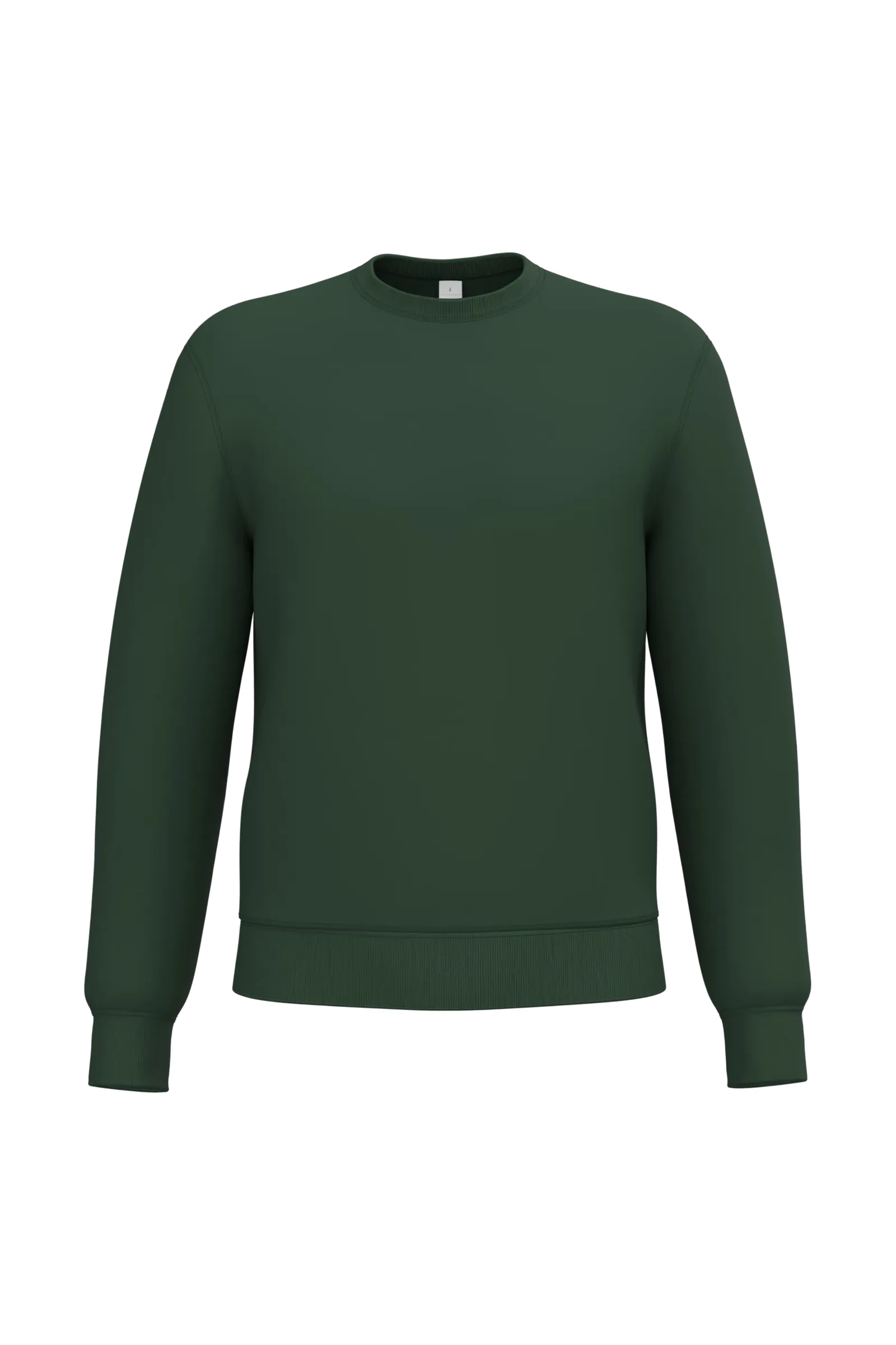 Goedkope Sweater iDeal Basic Brand IB400 in Goedkope Sweater iDeal Basic Brand IB400 Forest Green
