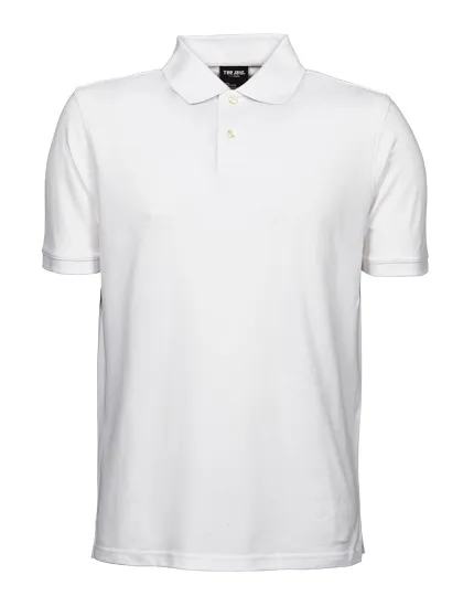 Heren Poloshirt Heavy Tee Jays 1400 in Heren Poloshirt Heavy Tee Jays 1400 wit