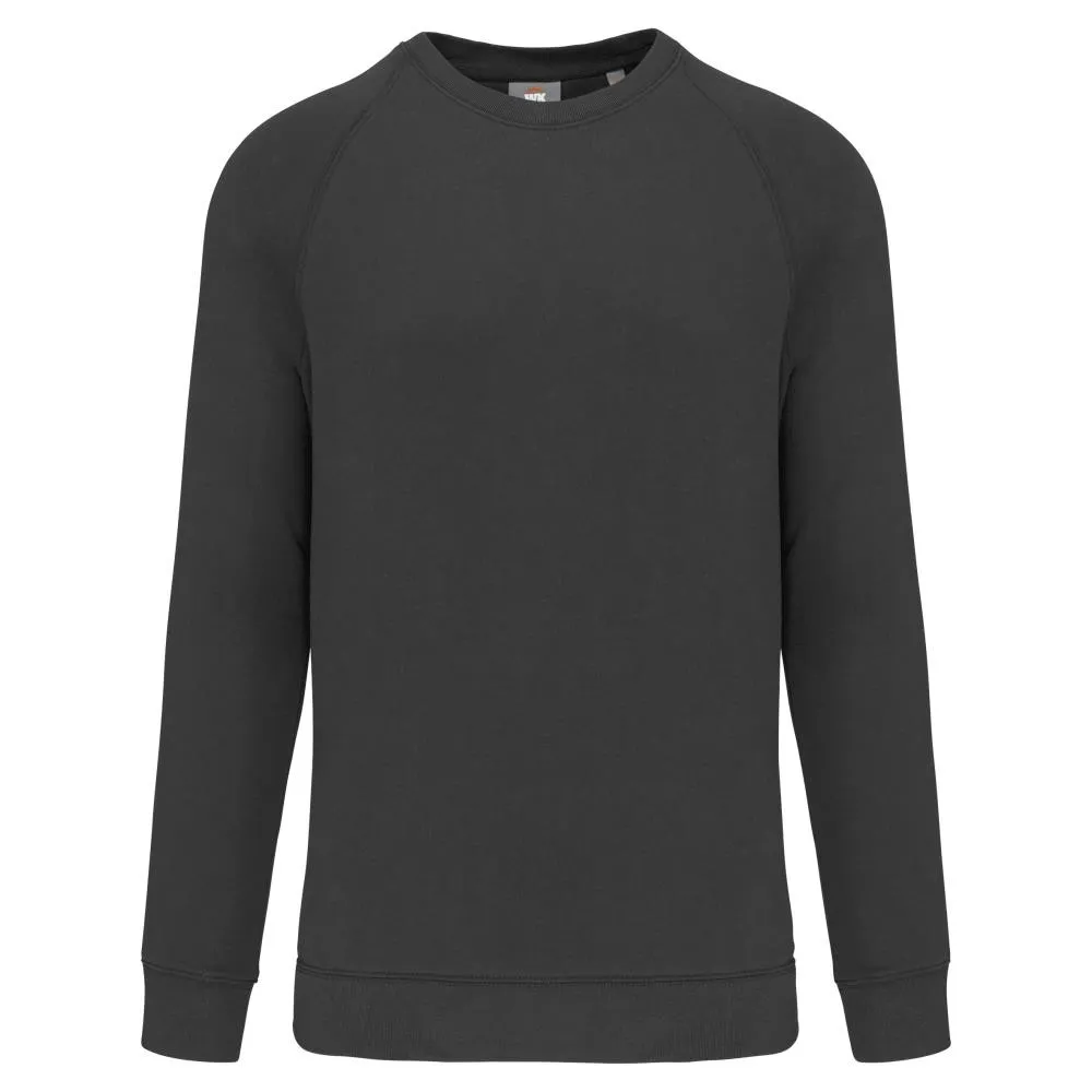 Werktrui WK Sweater ronde hals in Dark Grey