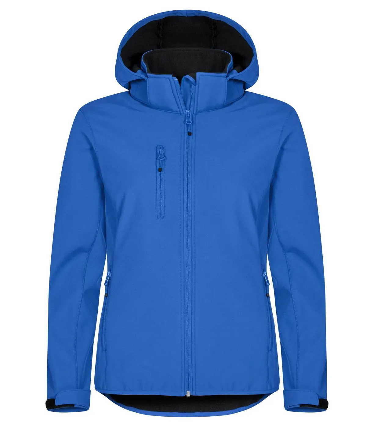 Dames hoodie Softshell Jas Clique Classic 0200917 in Dames hoodie Softshell Jas Clique Classic 0200917 Kobalt