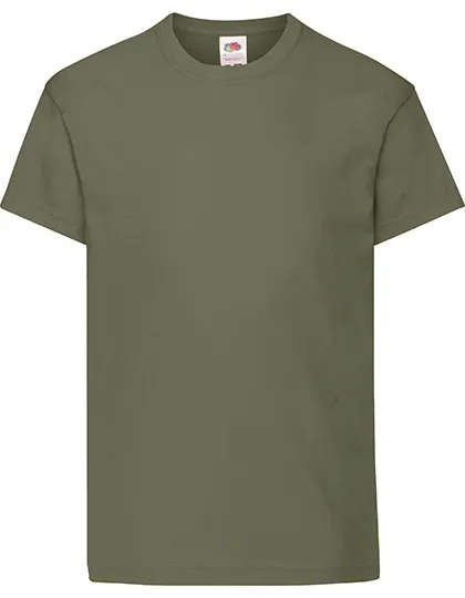 Goedkope Kinder T-shirt Fruit Of the Loom 61-019-0 in Goedkope Kinder T-shirt Fruit Of the Loom 61-019-0 - Classic Olive