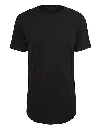 Heren T-shirt Extra Lang Build Your Brand BY028 in Heren T-shirt Extra Lang Build Your Brand BY028 - Black