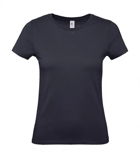 Dames T-shirt B&C E150 TW02T in Dames T-shirt B&C E150 TW02T Dark Grey