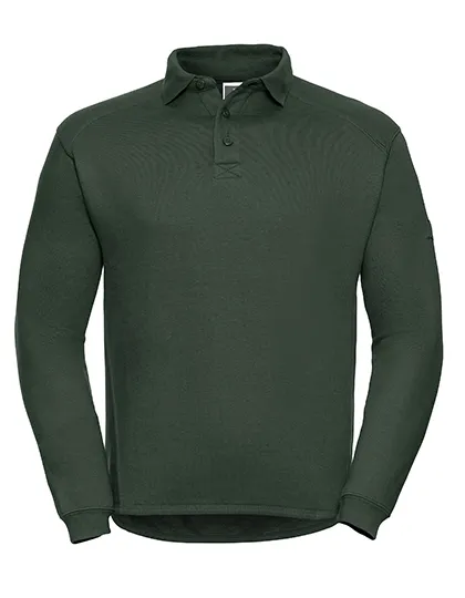 Polo sweaters Workwear Russell R-012M-0 in Polo sweaters Workwear Russell R-012M-0 Bottle Green