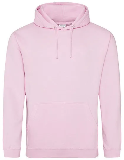 Heren Hoodie College AWDis JH001 in Heren Hoodie College AWDis JH001 Baby Pink