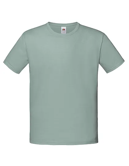 Kinder T-shirt Fruit of the Loom 61-023-0 Iconic in Kinder T-shirt Fruit of the Loom 61-023-0 Iconic -Sage