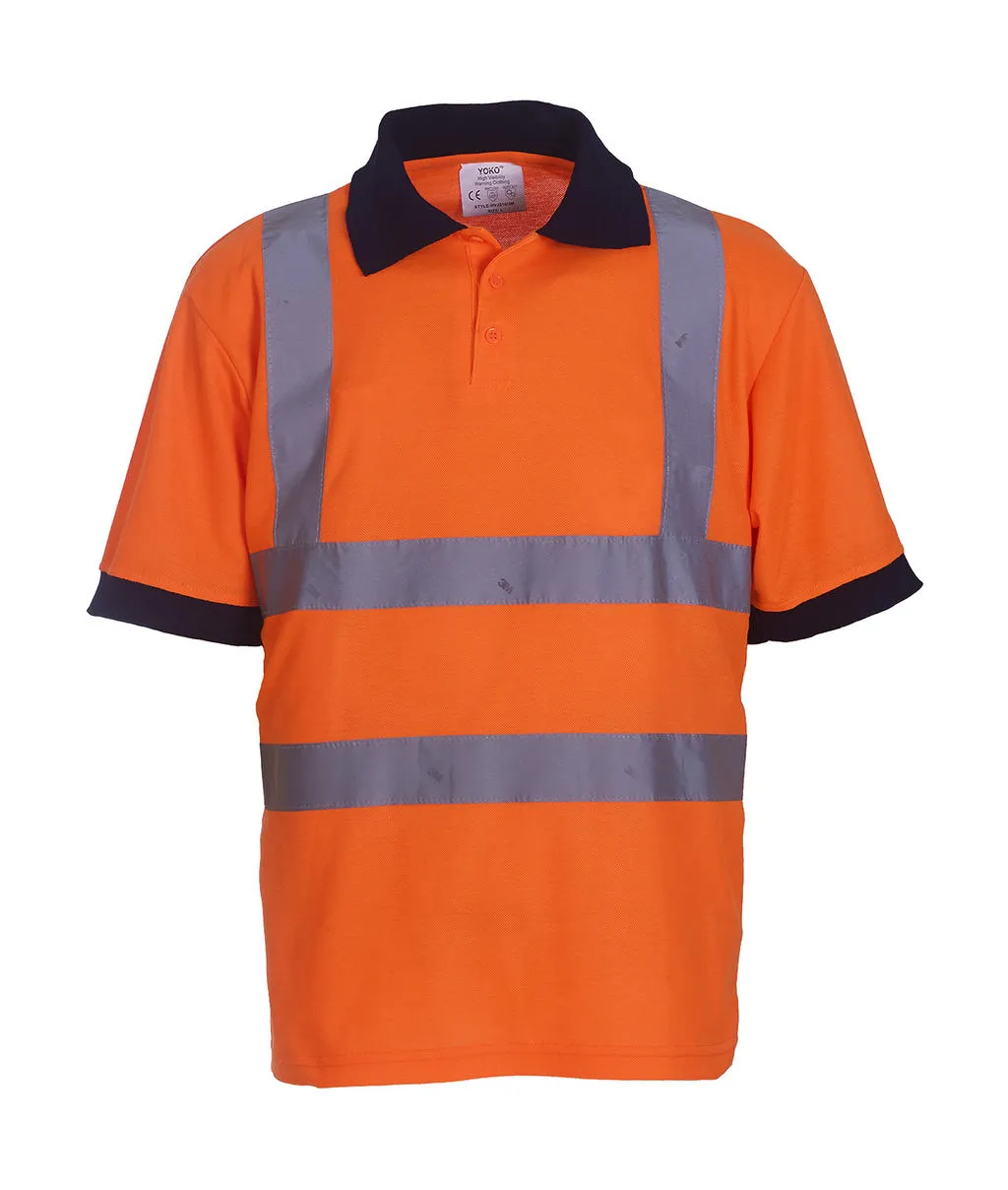 High Visibility Poloshirt Klasse 2 productfoto