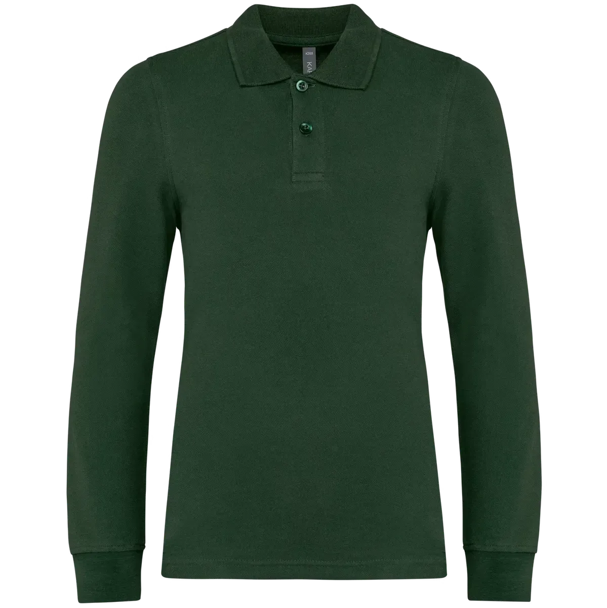 Kinder Polo LS Kariban K269  in Kinder Polo LS Kariban K269 FOREST GREEN