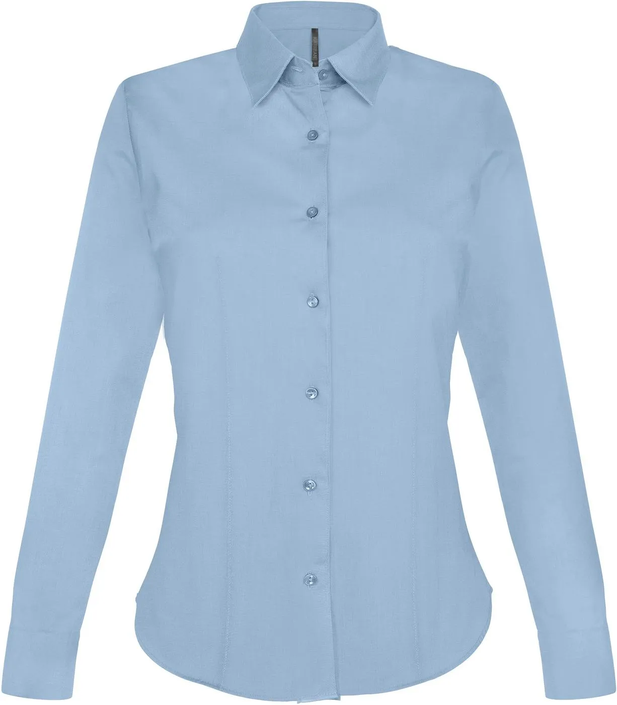 Dames blouse Kariban K530 lange mouw productfoto
