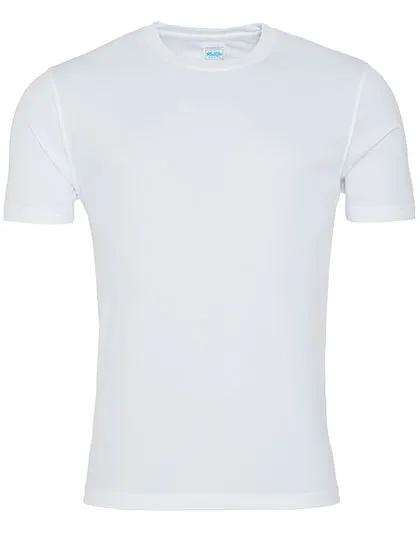 Kinder Sportshirt Cool Smooth AWDis JC020J in Kinder Sportshirt Cool Smooth AWDis JC020J - Arctic White