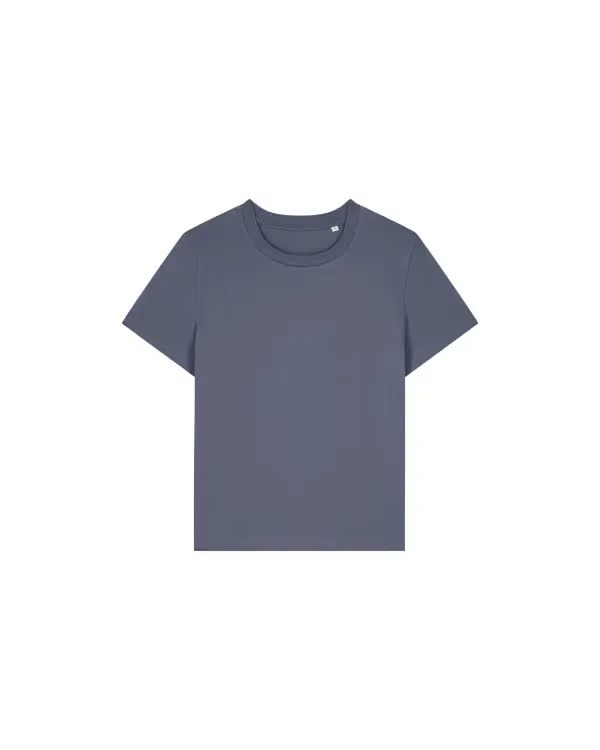 Dames T-shirt Stanley Stella Muser Iconic STTW172 in Dames T-shirt Stanley Stella Muser Iconic STTW172 - Blue Grey