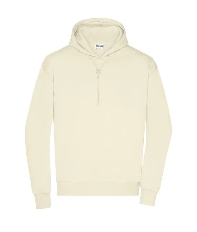 Heren Hooded Sweater Daiber Lounge 8034 in Heren Hooded Sweater Daiber Lounge JN8034 - vanilla