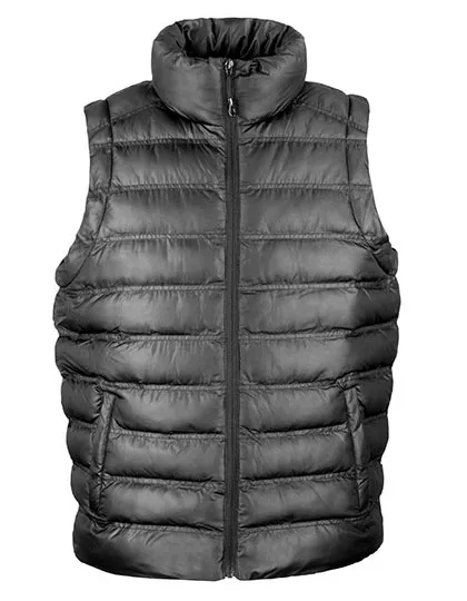 Heren Bodywarmer Result Ice Bird Padded R193M in Heren Bodywarmer Result Ice Bird Padded R193M Black