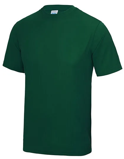 Heren Sportshirt AWDis JC001 in Heren Sportshirt AWDis JC001 Bottle Green