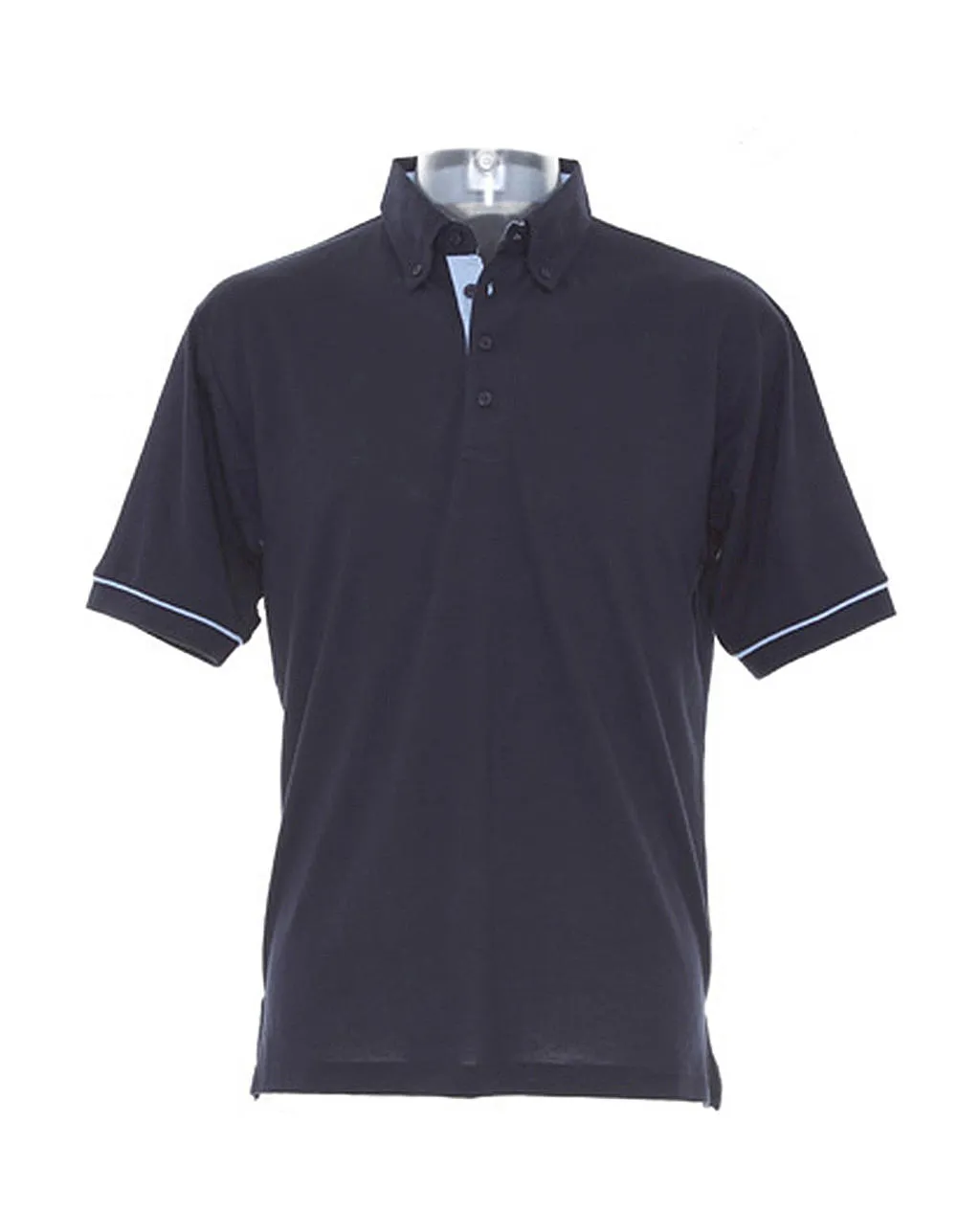 Heren Poloshirt Kustom Kit Contrast KK449 productfoto