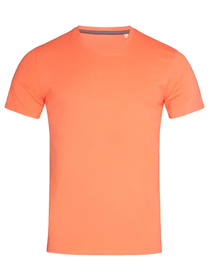 Heren T-shirt Strech Stedman Clive ST9600 in Heren T-shirt Strech Stedman Clive ST9600 - Salmon