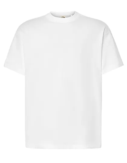 T-shirt Oversized JHK Relaxed Fit TSUAOVER240 in T-shirt Oversized JHK Relaxed Fit TSUAOVER240 - White
