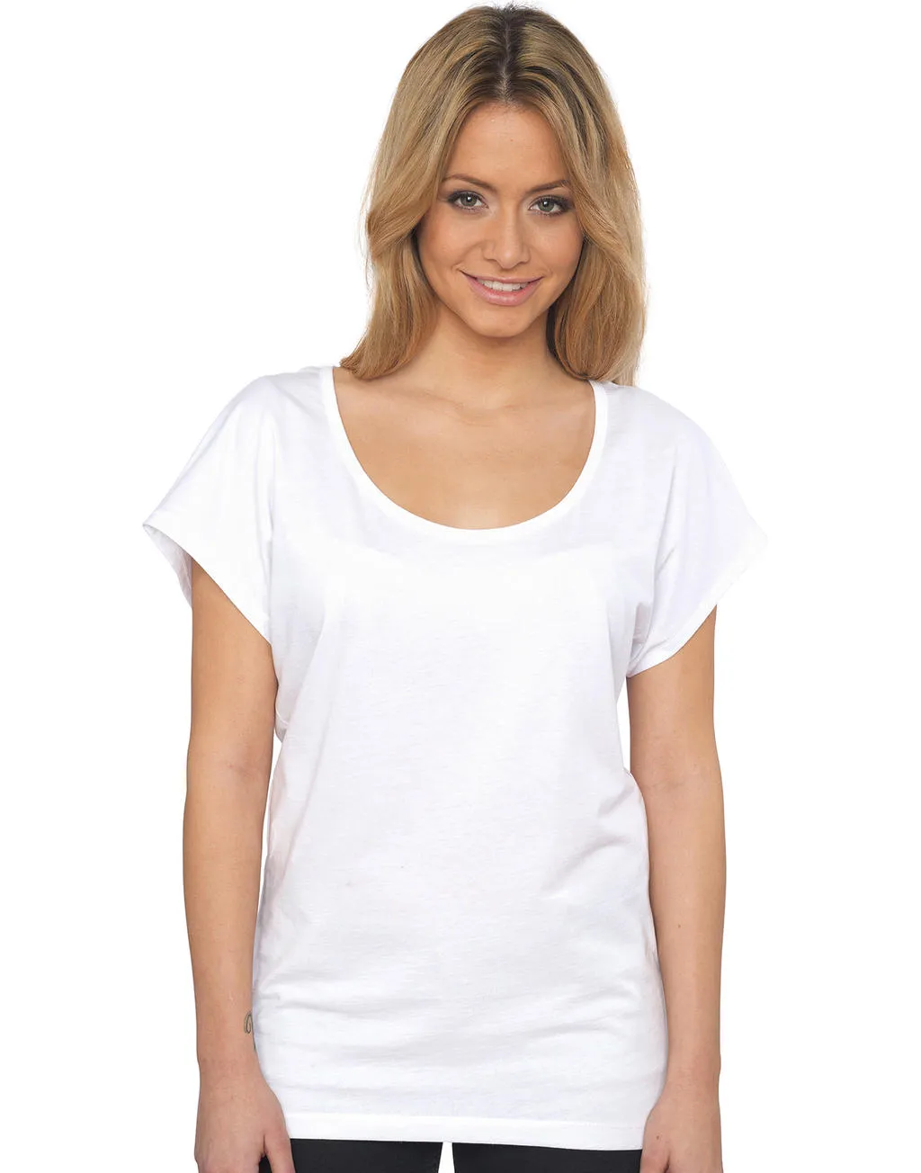 Dames T-shirt Naked Shirt Lindsay Loose Fashion