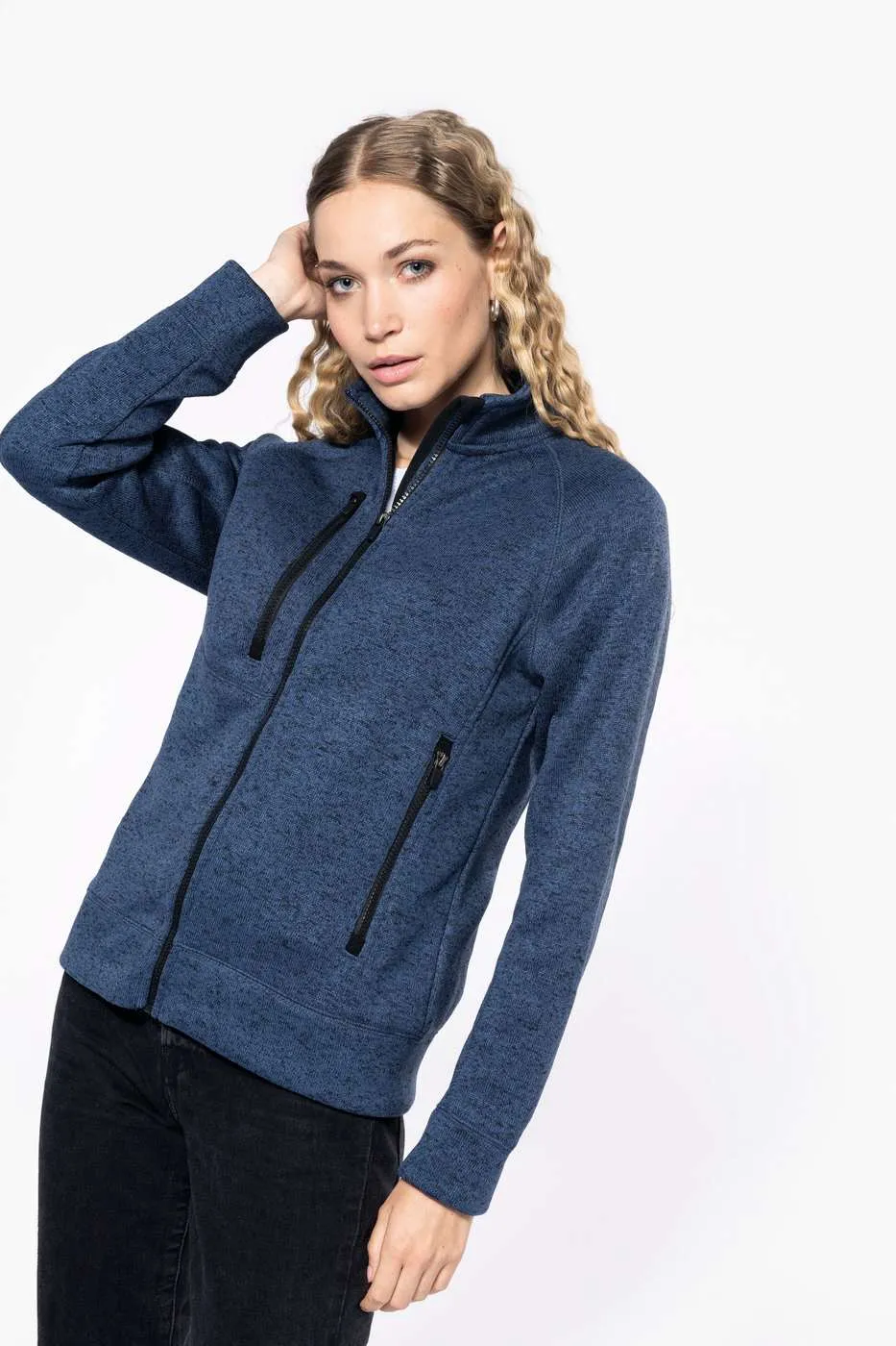 Heren Hoodie met Rits Fuji Roly SU1105 productfoto