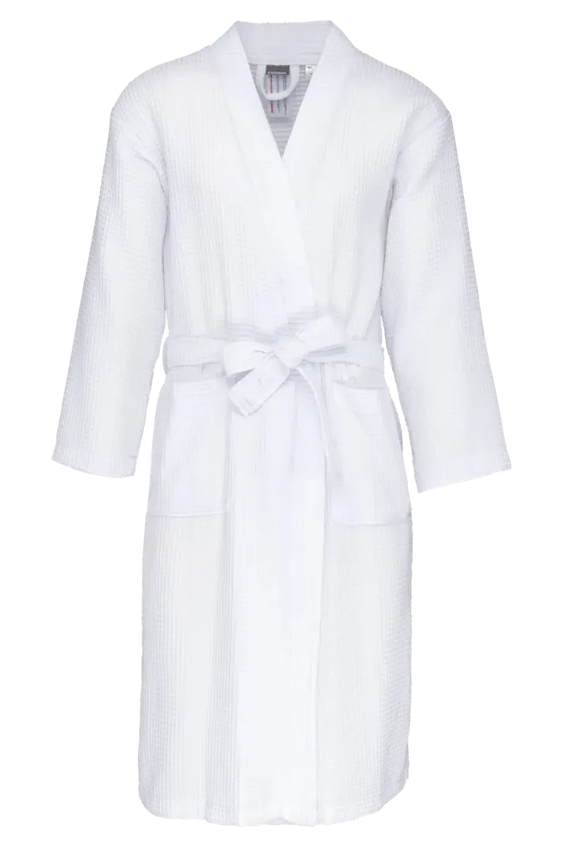 Badjas Kimono Kariban K122 in Badjas Kariban Kimono K122 WHITE