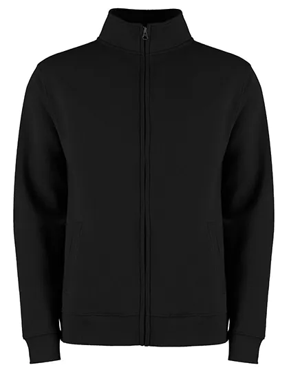 Heren Sweat Jacket Kustom Kit KK334 in Heren Sweat Jacket Kustom Kit KK334 Black