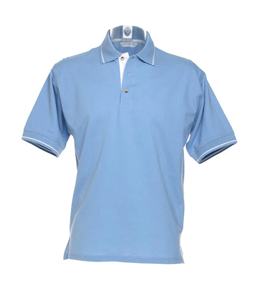 Heren Poloshirts Kustom KIt Contrast Tipped KK606 productfoto