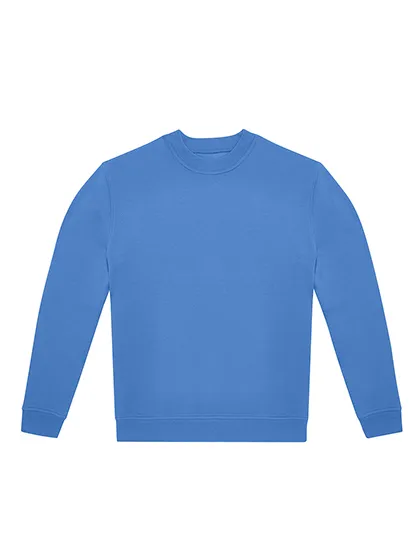 Heren Sweater B&C ID.222 Crew WG007 in Heren Sweater B&C ID.222 Crew WG007 Lake Blue