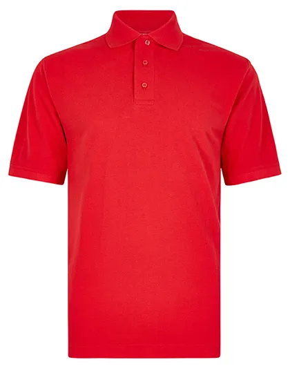 Heren Poloshirt Kustom Kit Classic KK460  in Heren Poloshirt Kustom Kit Classic KK460 Tomato Red