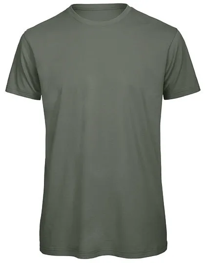 Heren T-shirt B&C TM042 Inspire in Heren T-shirt B&C TM042 Inspire - Millennial Khaki