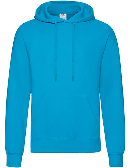 Heren Hoodie Classic Fruit of the Loom 62-208-0 in Heren Hoodie Classic Fruit of the Loom 62-208-0 azure blue