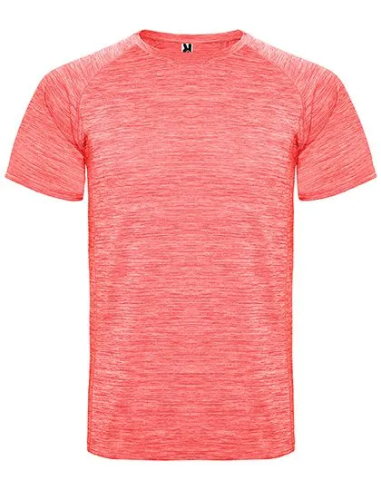 Kinder Sportshirt Austin Roly CA6654 in Kinder Sportshirt Austin Roly CA6654 - Heather Fluor Coral