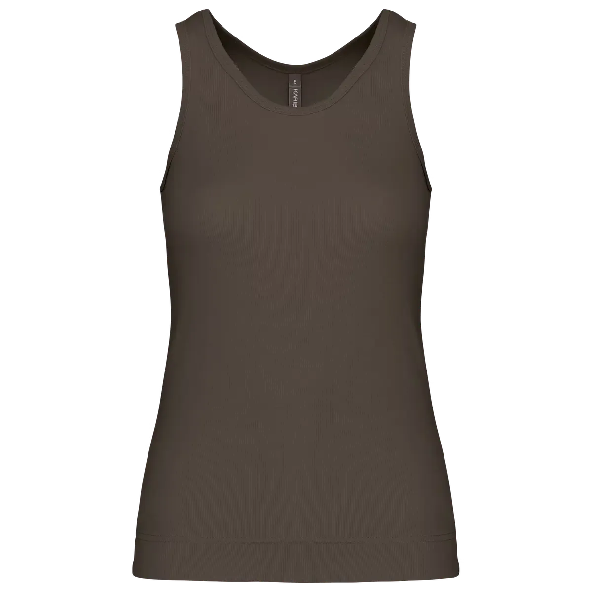 Dames Tank Top Kariban Angelina K311 in Dames Tank Top Kariban Angelina K311 - Khaki