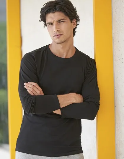 Heren T-Shirt SF Feel Good Long Sleeved Stretch T