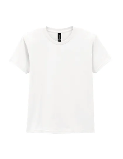 Kinder T-shirts Gildan 5000B in wit